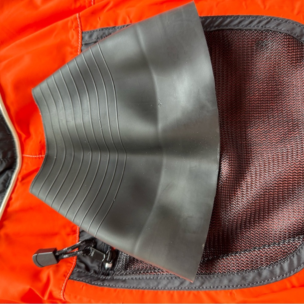 Bomber Gear White water Kayaking Short Sleeve Dry Top Jacket | Orange/ Black - Picture 6 of 7